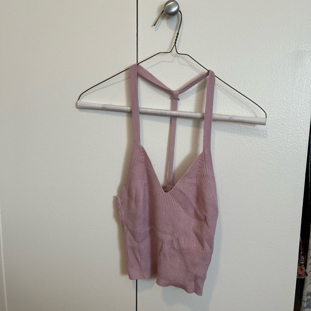 Light purple tank top